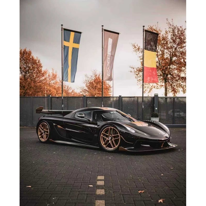 [Preorder] GRYNING Model 1:64 Koenigsegg Jesko Attack (2 Colours) Black #7268