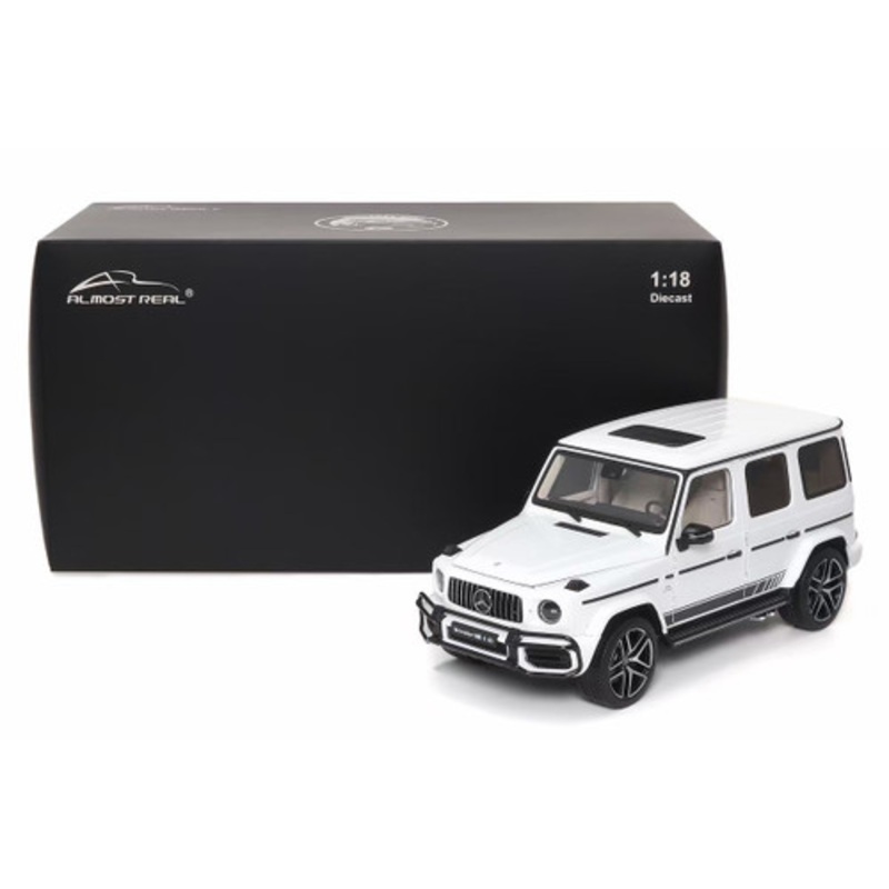 1/18 Almost Real Mercedes-Benz G-Class G63 AMG (White) Car Model