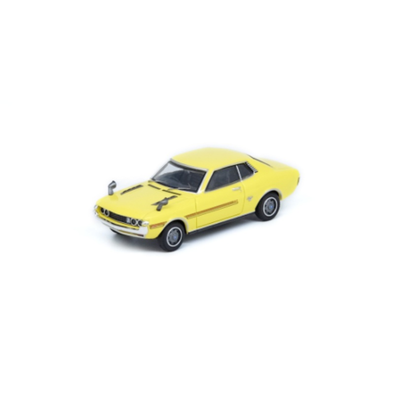 1/64 INNO64 TOYOTA CELICA 1600GT (TA22) Yellow Diecast Car Model