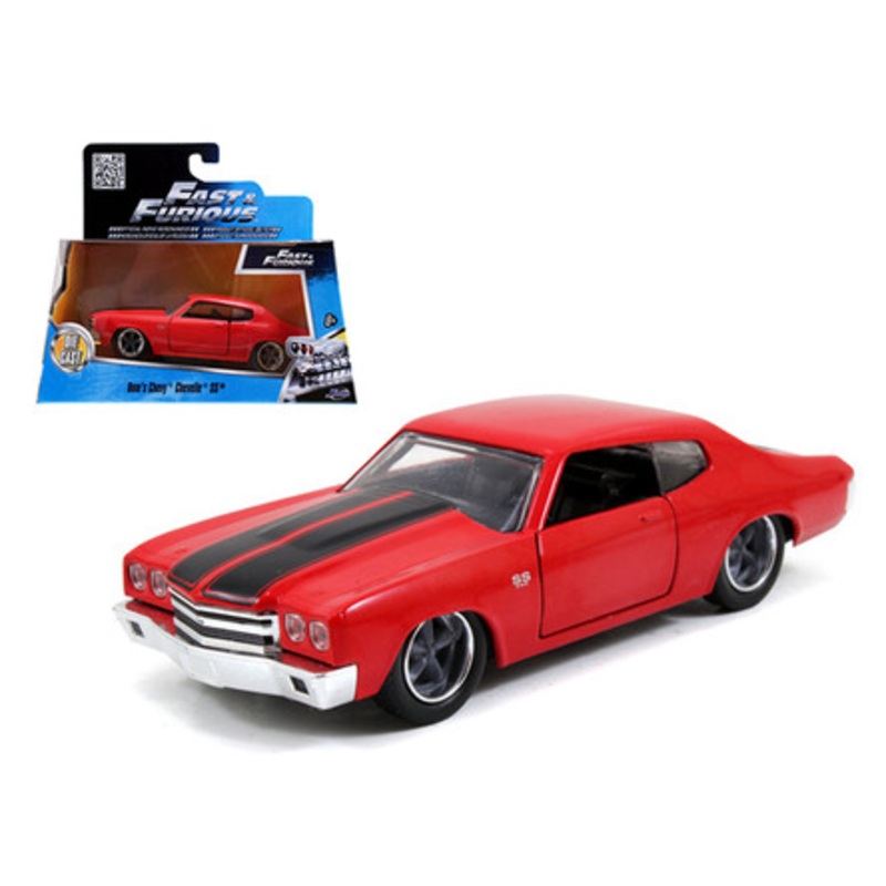Dom's Chevrolet Chevelle SS Red "Fast & Furious" Movie 1/32 Diecast Model Car by Jada