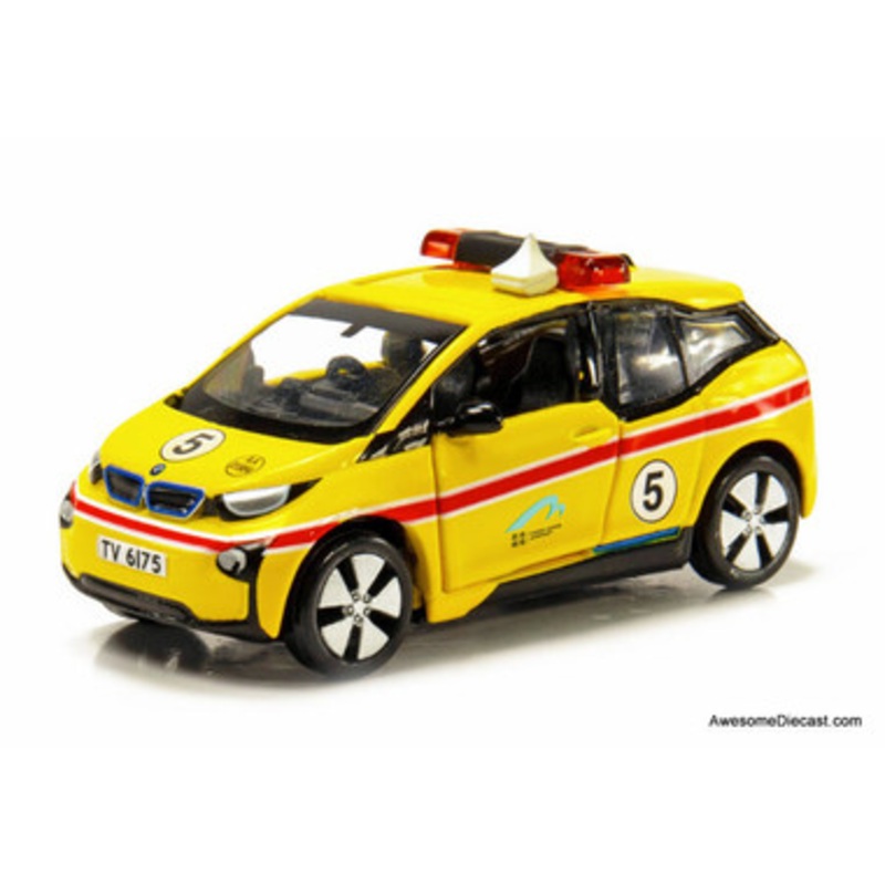 Tiny 1:64 BMW i3: Hong Kong Airfield Patrol Vehicle