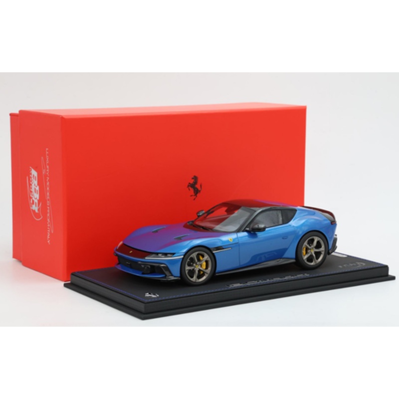 1/18 BBR Ferrari 12 Cilindri Coupe (Blue Corsa) Car Model