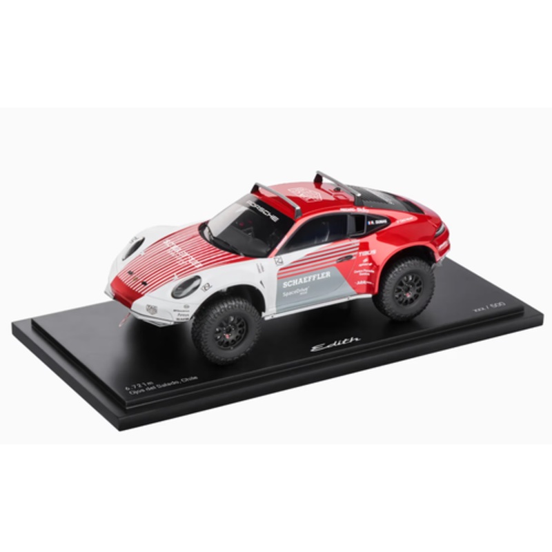 1/18 Dealer Edition Porsche 911 Offroad Edith Altitude Record Chile 2023 (6734m) Car Model