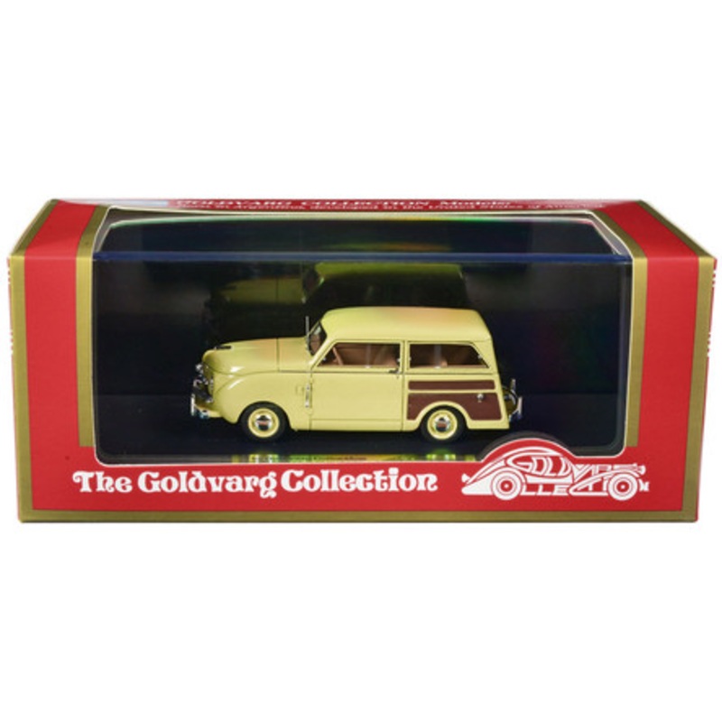 1949 Crosley Station Wagon Jonquil Yellow Limited Edition to 240 pieces Worldwide 1/43 Model Car by Goldvarg Collection