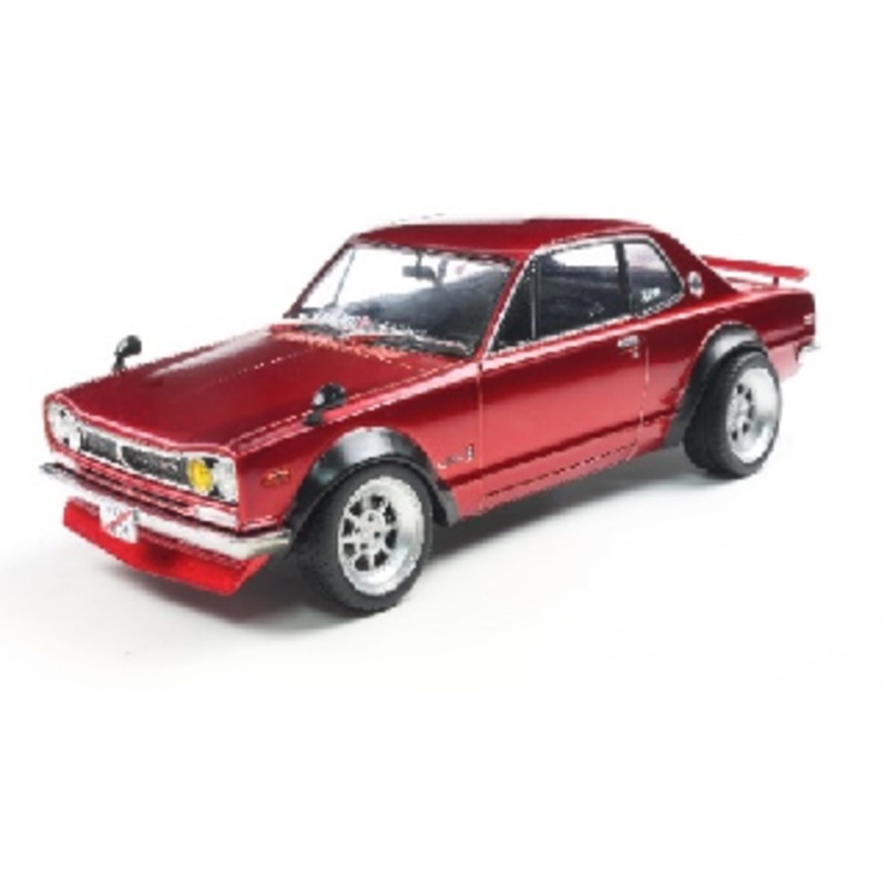 1/18 Solido 1970 Nissan Skyline C10 Hakosuka Solido Works (Red Metallic) Diecast Car Model