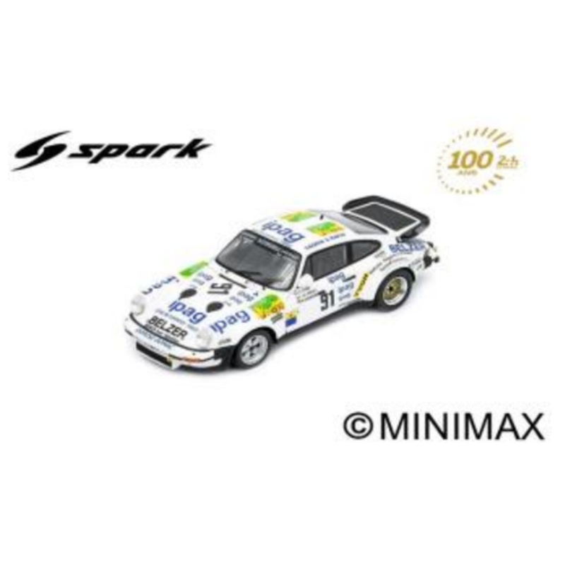 1/43 Spark 1983 Porsche 930 No.91 24H Le Mans A. Yvon - JM. Lemerle - M. Krankenberg Car Model