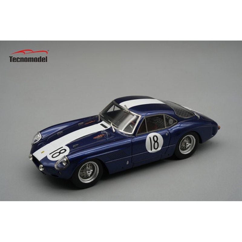 1/43 Tecnomodel Ferrari 250 GT Sperimentale Daytona 1962 Car #18 Driver S. Moss Limited Edition Car Model