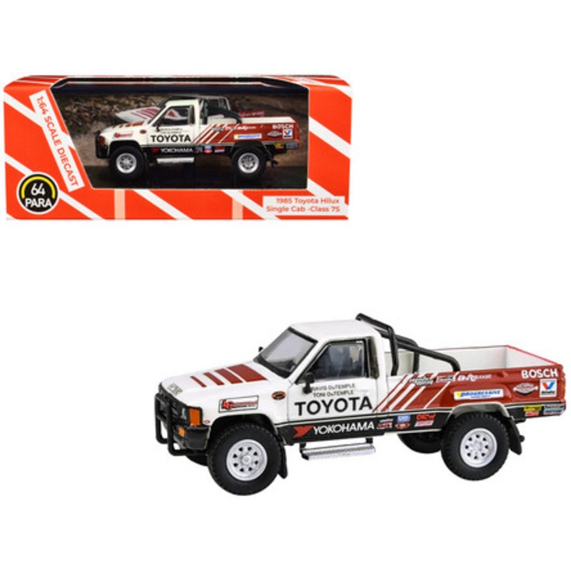 1/64 Paragon 1985 Toyota Hilux Single Cab Class 7s Racing Diecast Car Model
