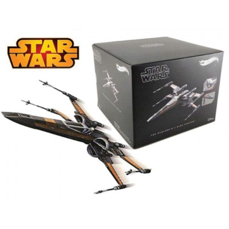Hot Wheels Elite - Star Wars - Poe Dameron's X-Wing Fighter (13cm) Diecast Vehicle