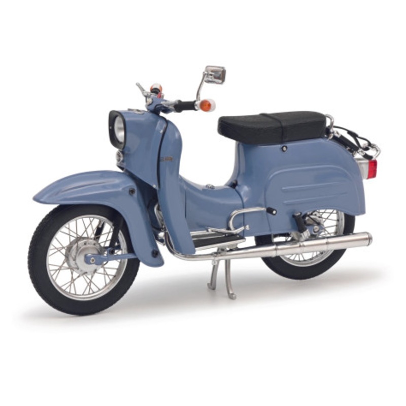 1/10 Schuco Simson Schwalbe KR51/1 (Blue) Motorcycle Model