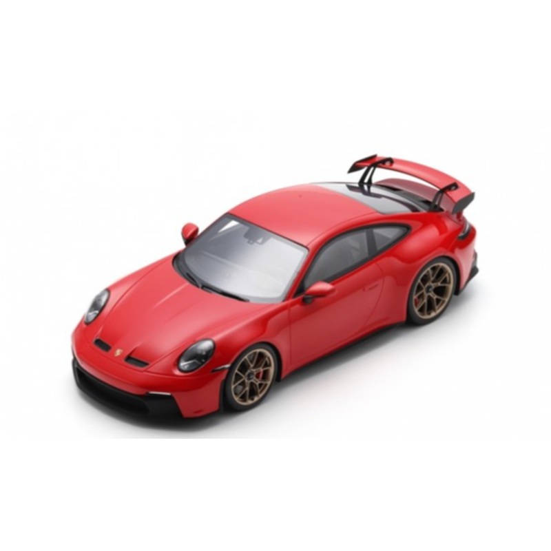 1/18 Schuco 2022 Porsche 911 (992) GT3 (Guards Red) Car Model