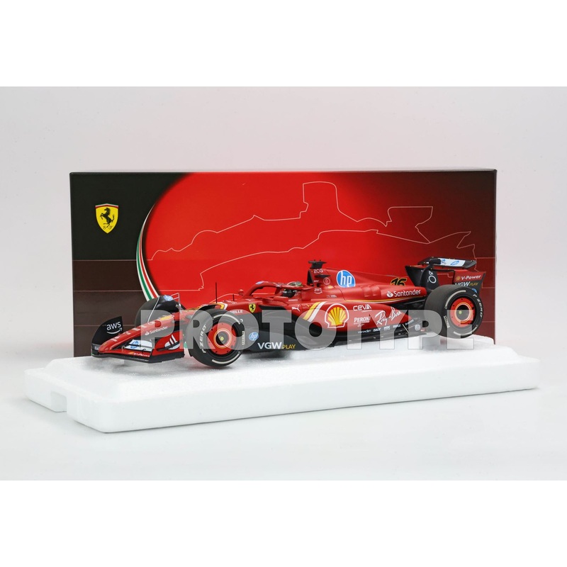 Ferrari - F1 SF-24 n16 (2024) 1:18 - Winner Monza GP Polyfoam - Charles Leclerc - BBR