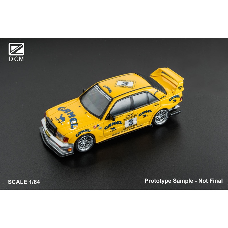 [Preorder] DCM 1:64 Mercedes Benz 190E (2 Colours) Red
