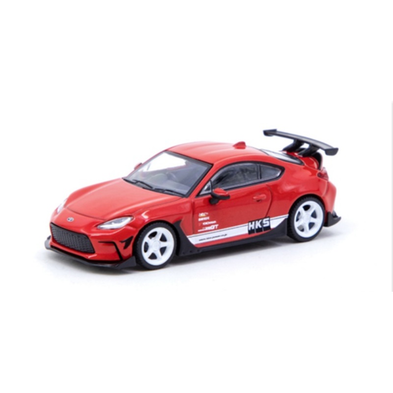 1/64 Tarmac Works HKS  Toyota GR86 Red