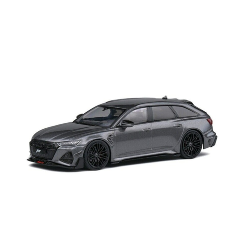 1/43 Solido 2022 Audi RS6 RS6-R (C8) ABT (Daytona Grey) Diecast Car Model