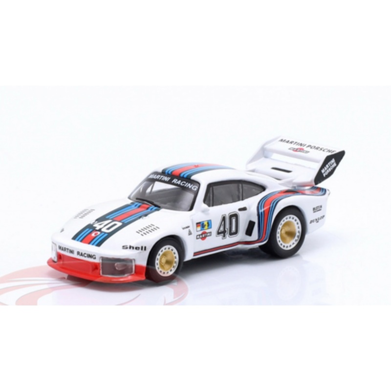 1/87 Schuco 1976 Porsche 935 #40 4th 24h LeMans Martini Racing Porsche System Rolf Stommelen, Manfred Schurti Car Model