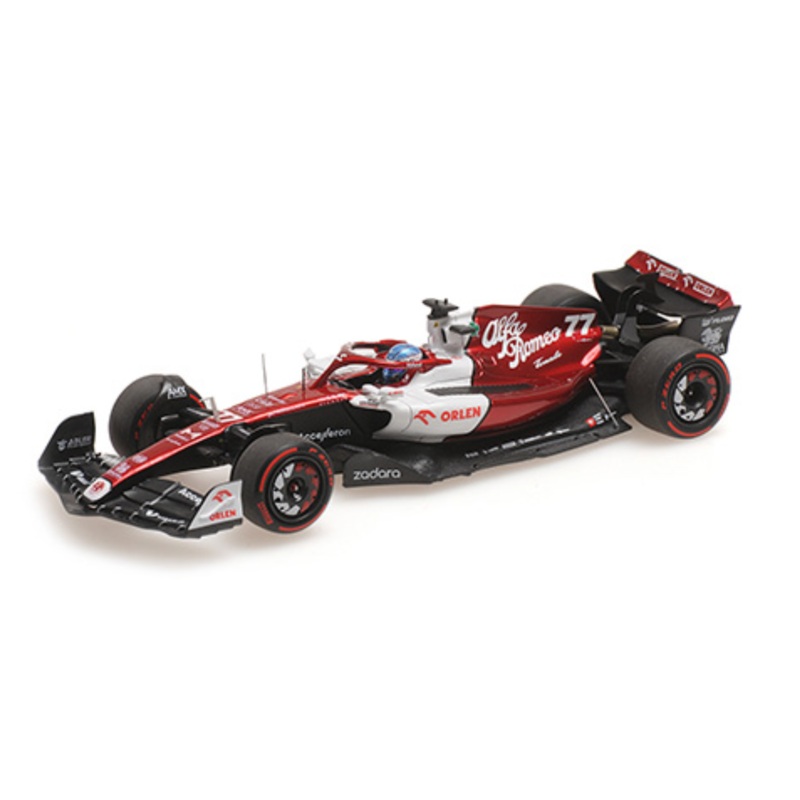 Alfa Romeo F1 C42 n.77 (2022) 1:43 - 6th Bahrain GP - Valtteri Bottas - Minichamps