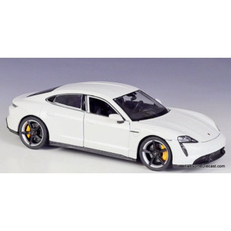 Welly 1:24 Porsche Taycan Turbo S, White