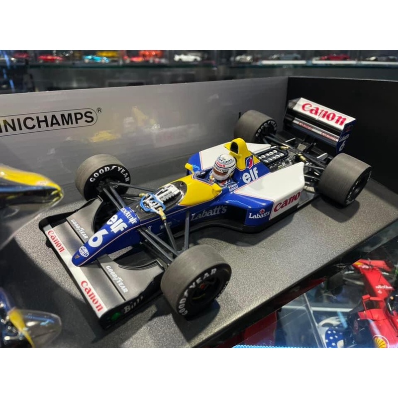Williams - F1 Renault FW14B n.6 (1992) 1:18 - R. Patrese - Minichamps