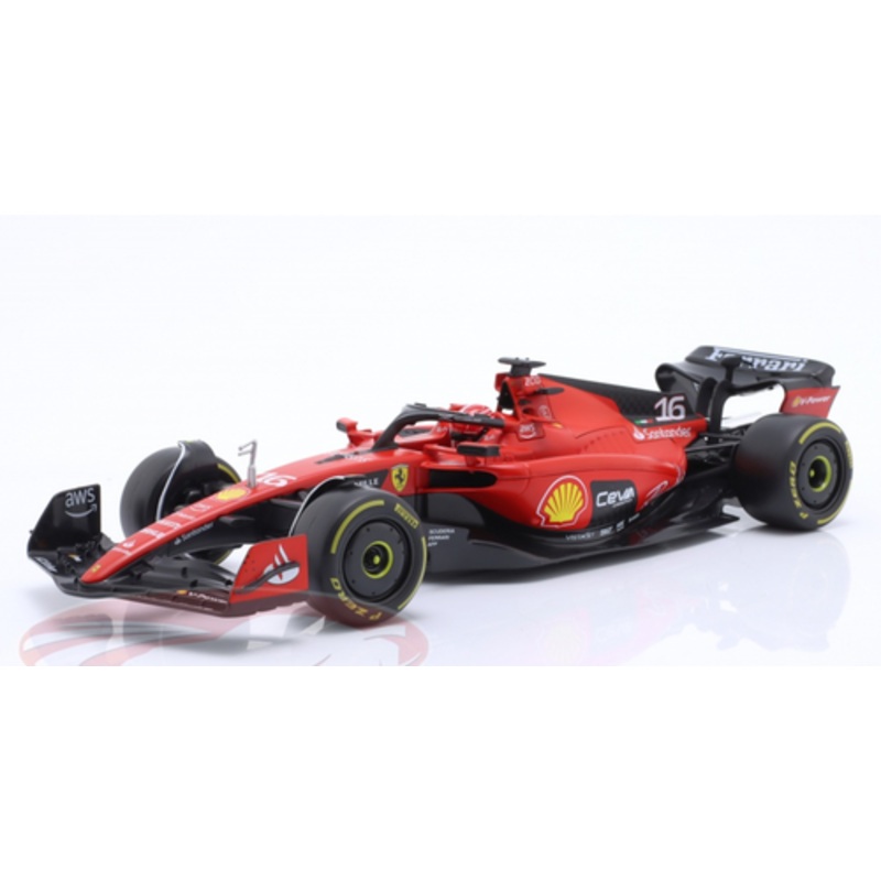 1/18 BBurago 2023 Formula 1 Charles Leclerc Ferrari SF-23 #16 Car Model