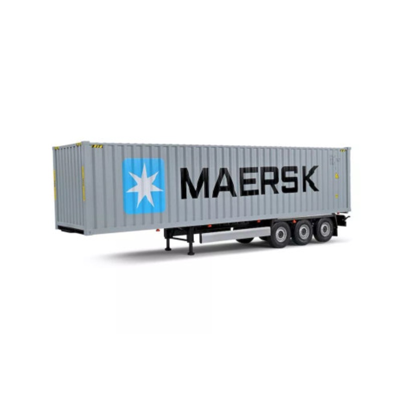 1/24 Solido MAERSK Trailer Container Diecast Model