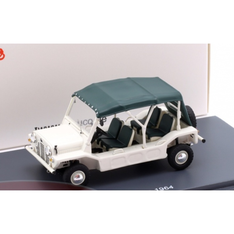 1/43 Schuco 1965 Mini Moke (Green & White) Car Model