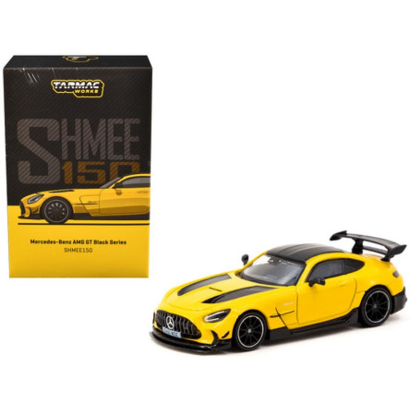 1/64 Tarmac Works Mercedes-Benz AMG GT Black Series (Yellow) SHMEE150 Diecast Car Model