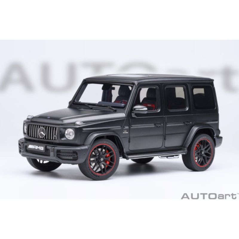 1/18 AUTOart Mercedes-AMG G63 (Designo Night Black Magno Matte Black) Car Model
