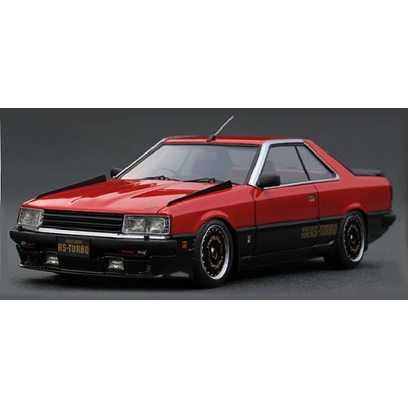 1/43 Ignition Model Nissan Skyline 2000 RS-Turbo (R30) (Red/Black )