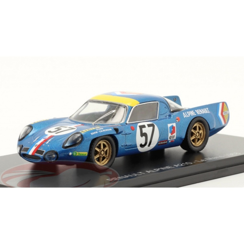 1/43 Spark 1968 Renault Alpine A210 #57 24h LeMans Ecurie Savin-Calberson Alain LeGuellec, Alain Serpaggi Car Model