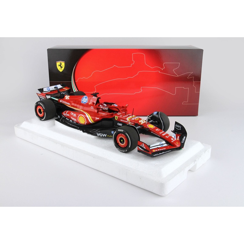 Ferrari - F1 SF-24 n16 (2024) 1:18 Polyfoam - Charles Leclerc - Winner Monaco GP - BBR