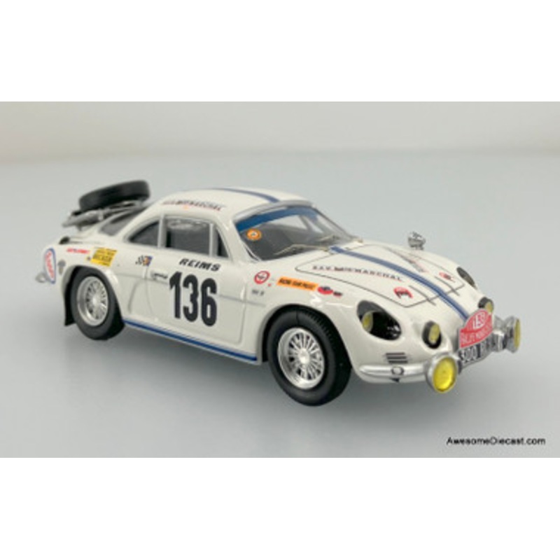 Trofeu 1:43 Alpine Renault A110: 1970 Monte Carlo Rally