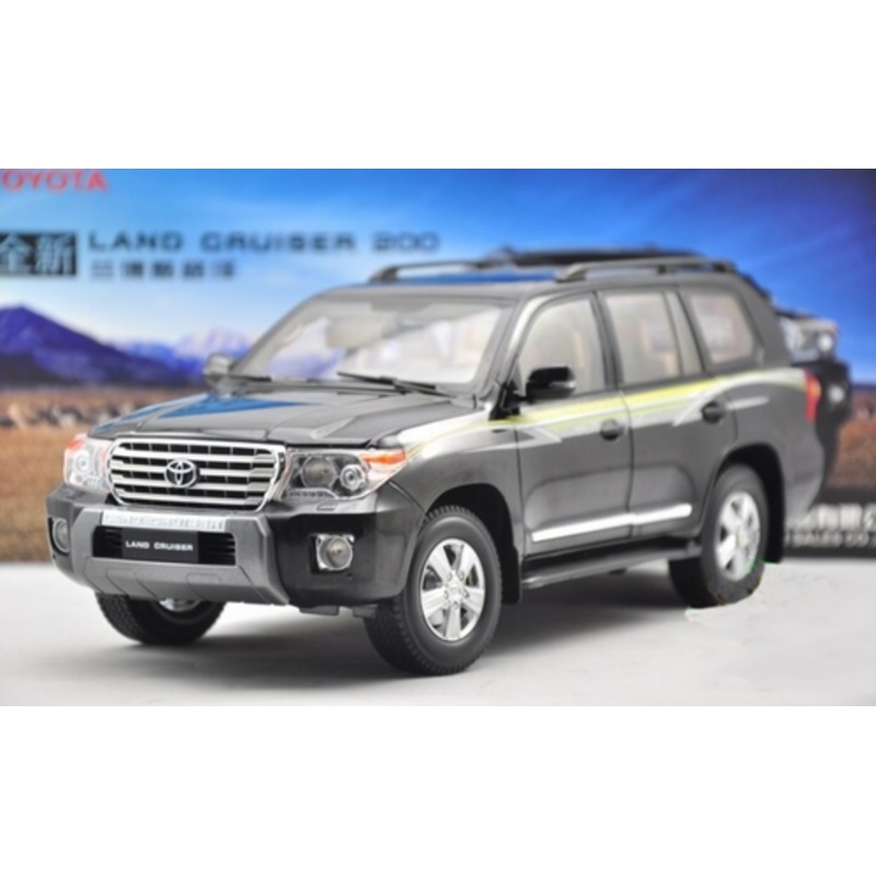 1/18 Dealer Edition Toyota Land Cruiser LC200 (Black) Diecast Car Model