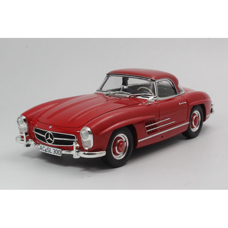 1/18 Minichamps Mercedes-Benz MB 1957 300SL 300 SL Roadster (Red) Diecast Car Model Limited 600