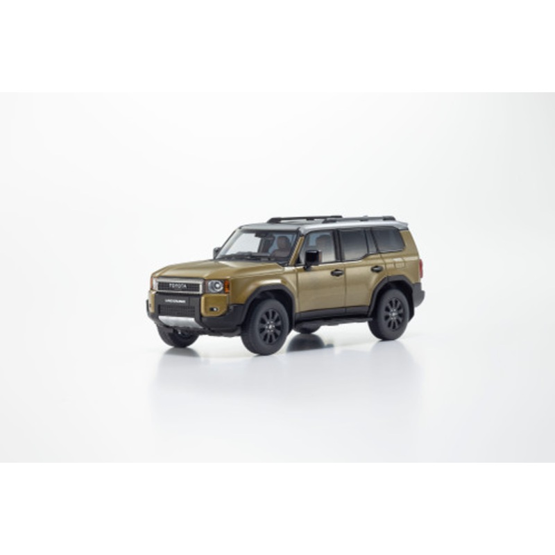1/43 Kyosho Toyota Land Cruiser 250 ZX First Edition (Sand Yellow) Car Model