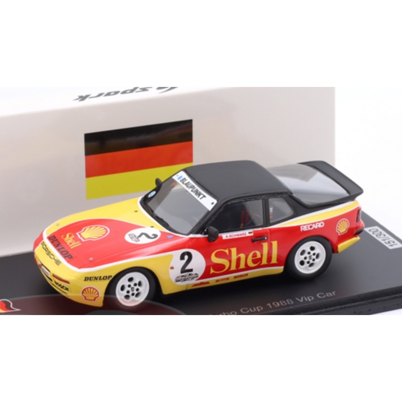 1/43 Spark Porsche 944 Turbo Cup No.2 1988 Armin Schwarz Car Model