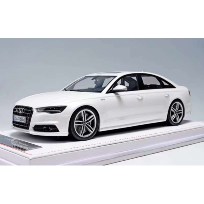 1/18 Ivy Audi S6 (White) Resin Car Model Limited 39 Pieces