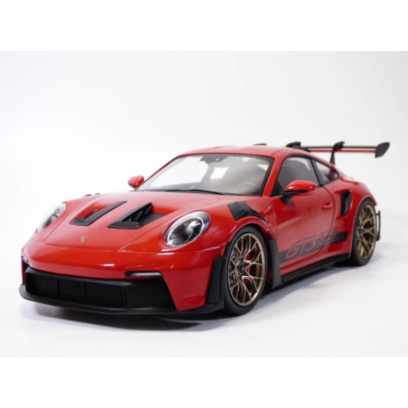 1/18 Solido 2024 Porsche 911 992 GT3 RS (Red) Diecast Car Model