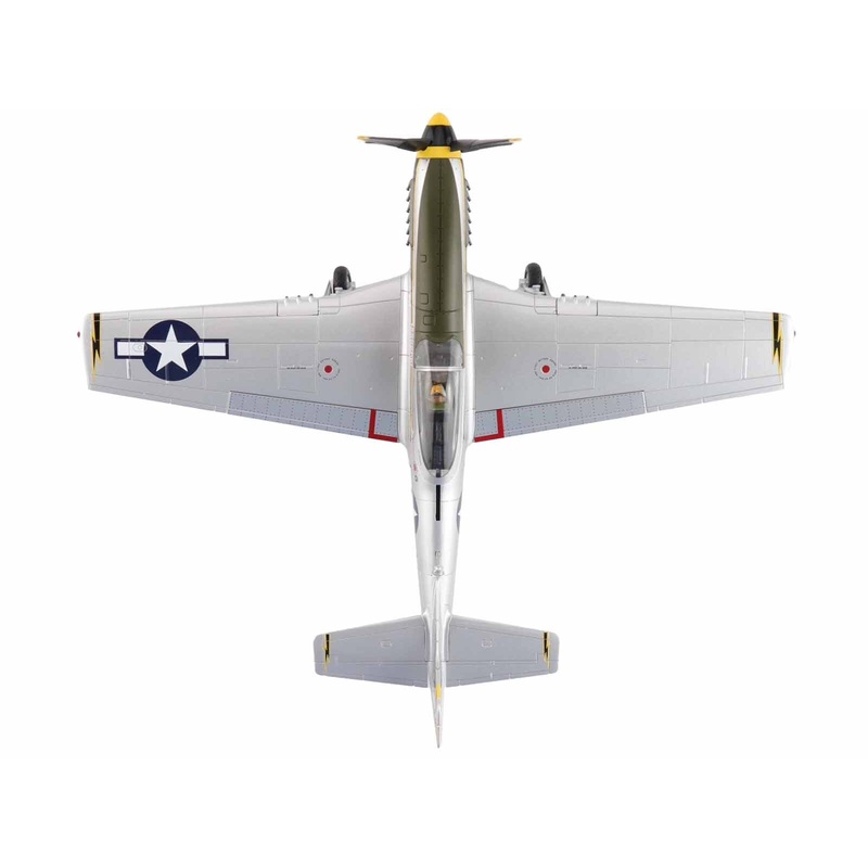 North American P-51D Mustang Fighter Aircraft "Lt. Col. McComas 118th Tactical Reconnaissance Squadron 23rd Fighter Group China" (1945) United States Army Air Force "Air Power Series" 1/48 Diecast Model by Hobby Master