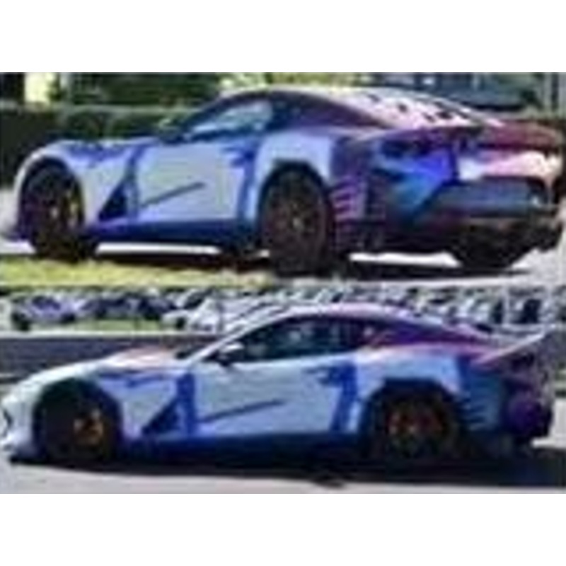 1/18 HH Model Ferrari 812 Competizione (Azzurro lridescente Holographic Purple) Car Model Limited 30 Pieces