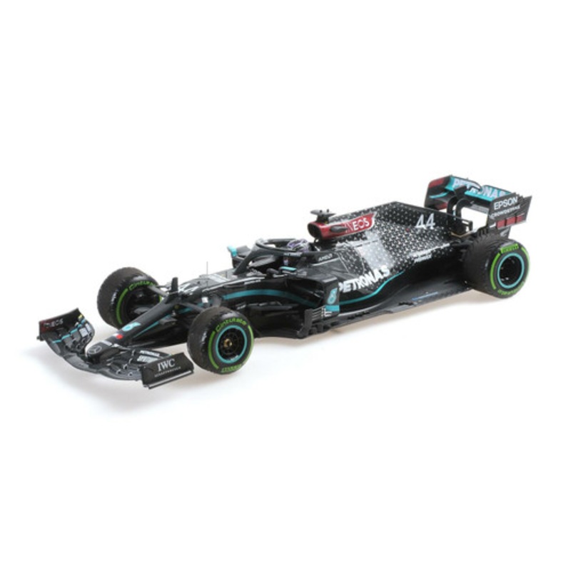 1/18 Minichamps 2020 Mercedes-Benz F1 W11 #44 Winner Turkish Lewis Hamilton Diecast Car Model