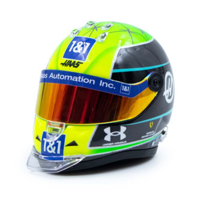 1/4 Schuberth 2022 Mick Schumacher #47 Haas F1 Team Formula 1 Helmet Model