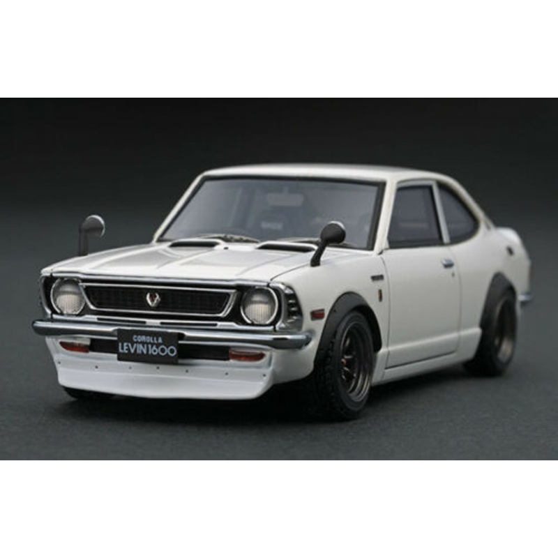 1/43 IG Ignition Model Toyota Corolla Levin (TE27) (White) Car Model