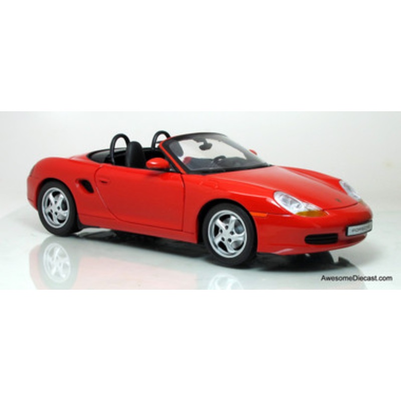 UT Models 1:18 Porsche Boxster Cabriolet, Red