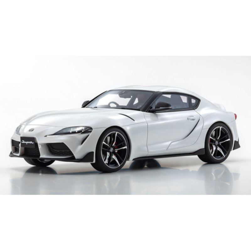 1/18 Kyosho Toyota GR Supra (White) Resin Car Model Limited 700 Pieces