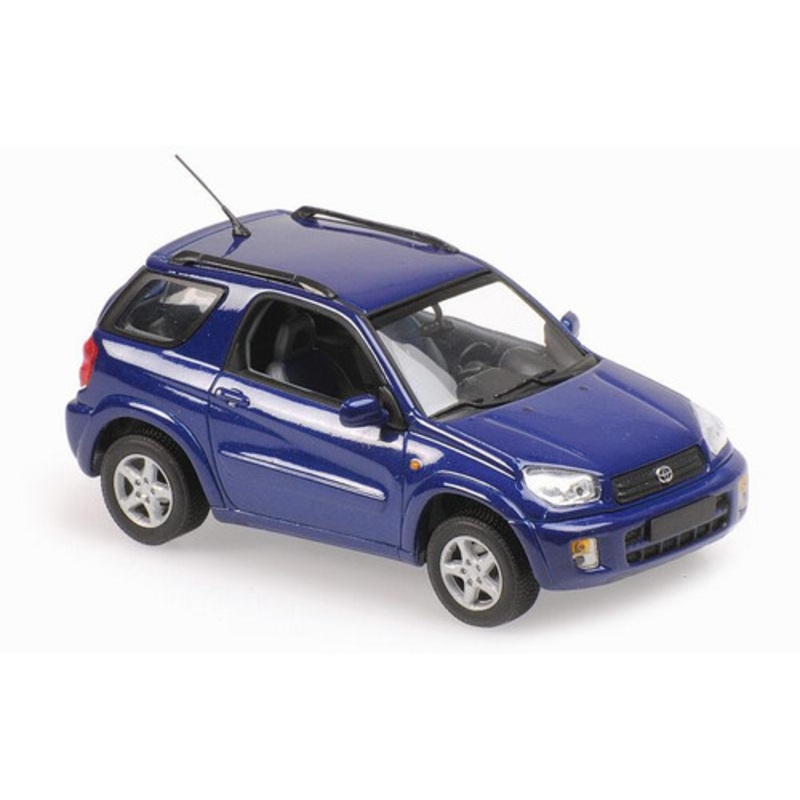 1/43 Minichamps 2000 Toyota RAV4 (Blue Metallic) Car Model
