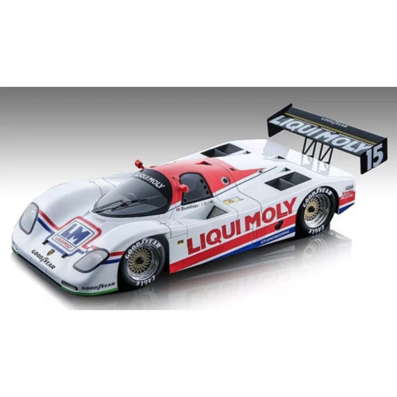 1/18 Tecnomodel 1987 Porsche 962 C GTI 1987 1000 Km Brands Hatch Driver Mauro Baldi (I), Johnny Dumfries (GB) Limited Edition Car Model