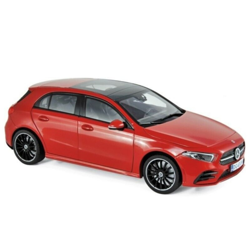 1/18 Norev 2018 Mercedes-Benz A-Class (Red) Diecast Car Model
