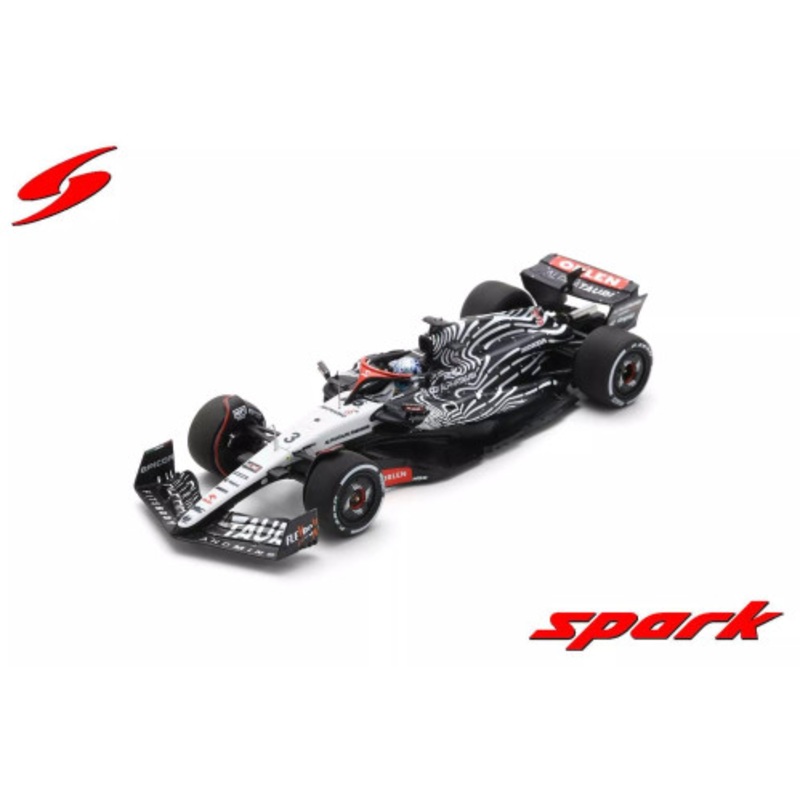 1/43 Spark 2023 Formula 1 AlphaTauri AT04 No.3 Scuderia AlphaTauri Las Vegas GP Daniel Ricciardo Car Model