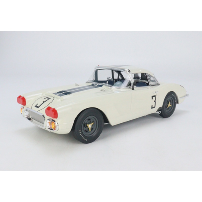 1/18 RAR #3 Cunningham 1960 Chevrolet Corvette-1960 24 hours of Le Mans Class Champion